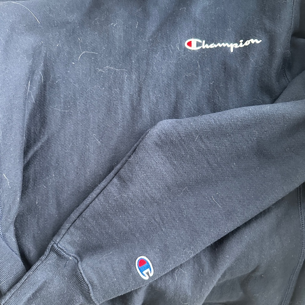 Champion Dark Sweatshirt with Logo